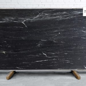 Black Ocean Polished Granite Slab Random 1 1/4