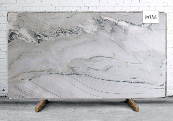 Macaubas Fantasy Polished Quartzite Slab Random 1 1/4