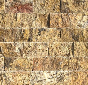 AUTUMN LEAVES 4" X Free length SPLIT FACE STONE VENEER - 254FREESF