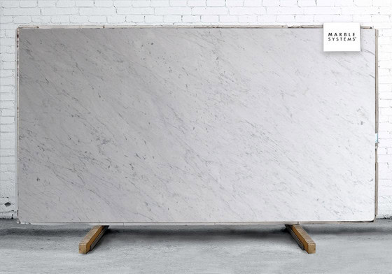 Calacatta Carrara Polished Marble Slab Random 1 1/4