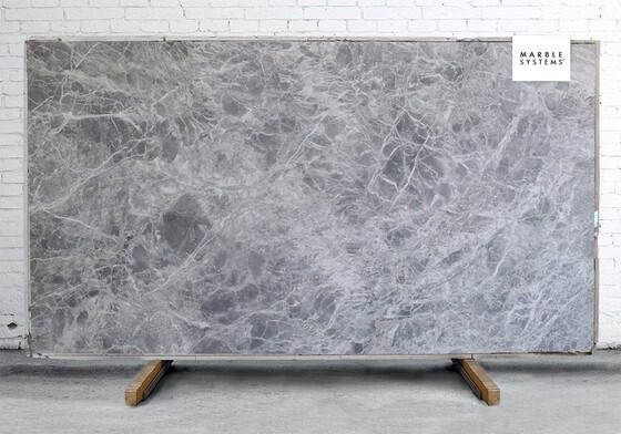 Laurentian Gray Polished Marble Slab Random 1 1/4