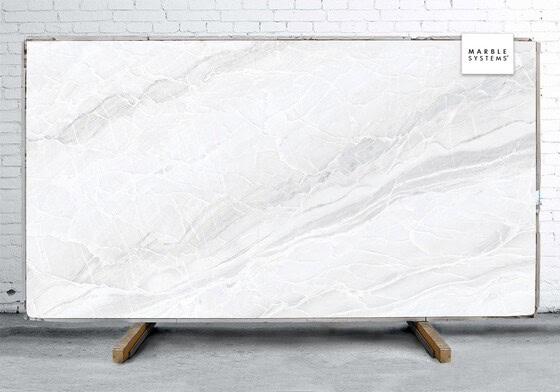 White Paradise A Lappato Lucido Porcelain Slab 64x128