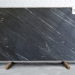 Black Honed Soapstone# Slab Random 1 1/4