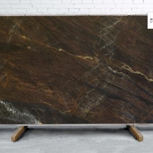 Jatoba Brown Leather Quartzite Slab Random 1 1/4