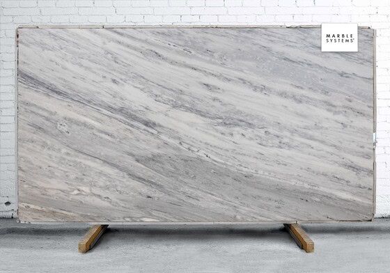 Nordic Grey Polished Marble Slab Random 1 1/4