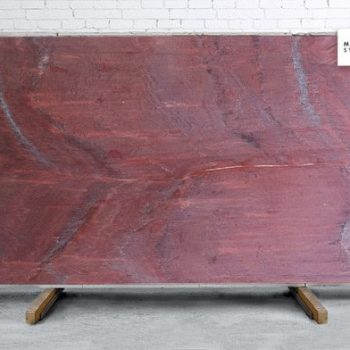 Royal Red Velvet Polished Quartzite Slab Random 1 1/4