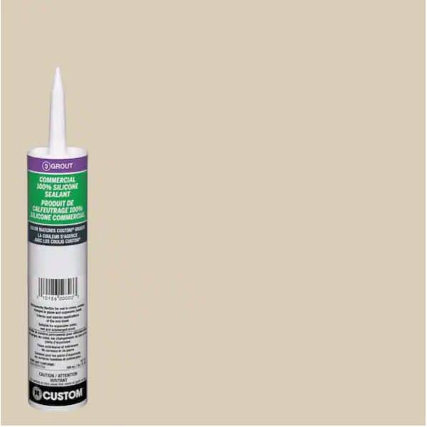 Commercial 100% Silicone Sealant/Caulking - #010 ANTIQUE WHITE