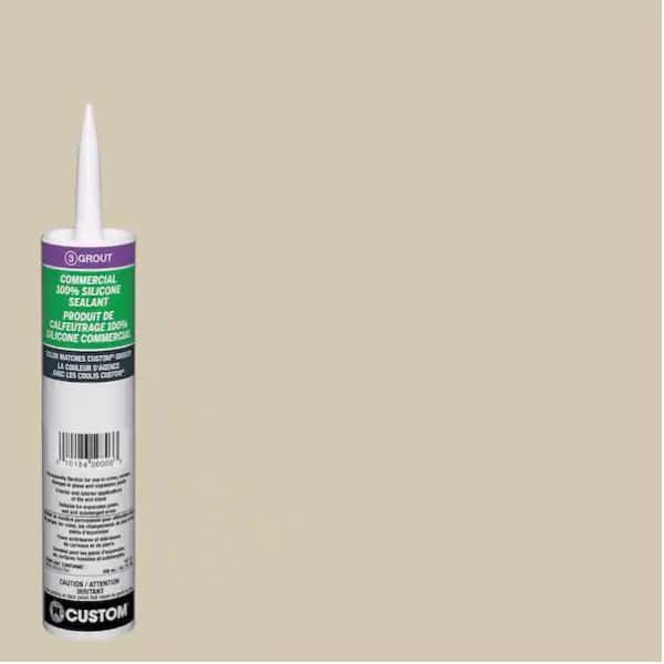 Commercial 100% Silicone Sealant/Caulking - #382 BONE