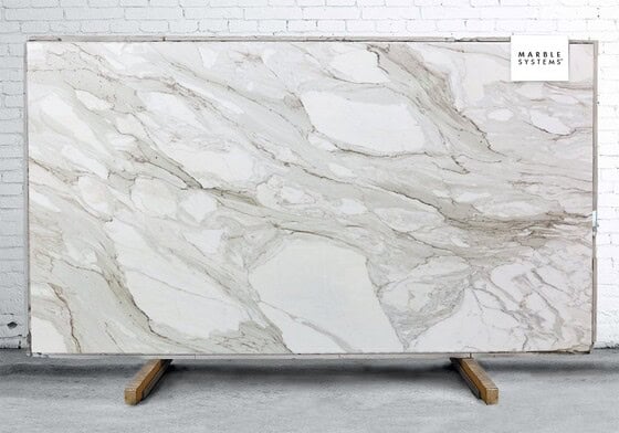 Calacatta Macchia Oro Polished Marble Slab Random 1 1/4