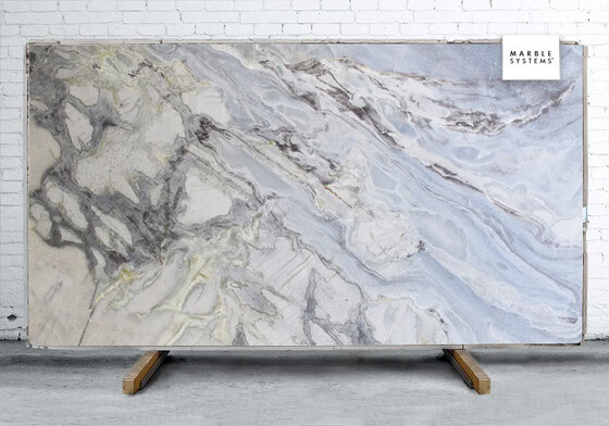 Dover Blue Polished Marble Slab Random 3/4