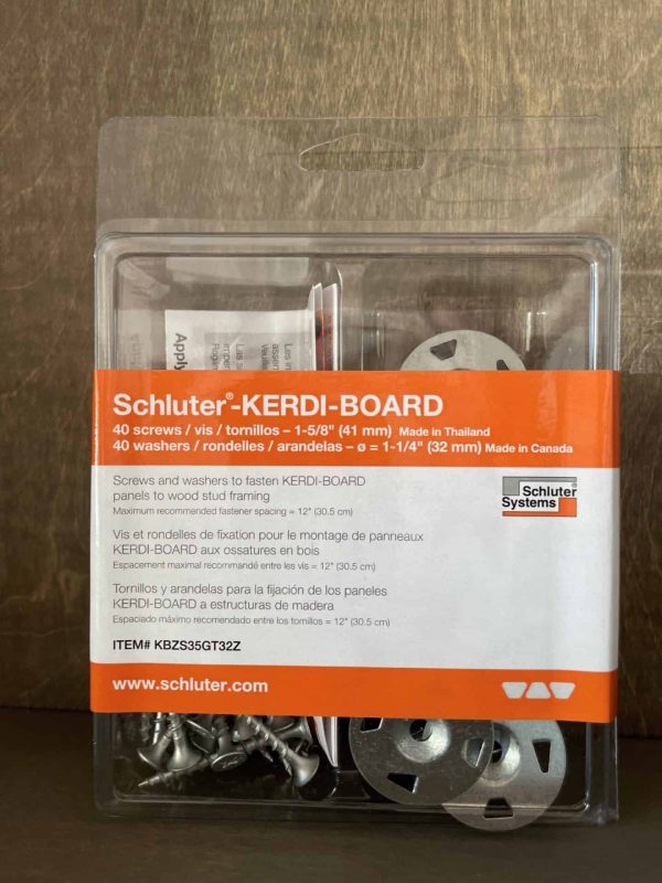 KERD-BOAR -5/8  SCREWS (40) + WASHERS (40)