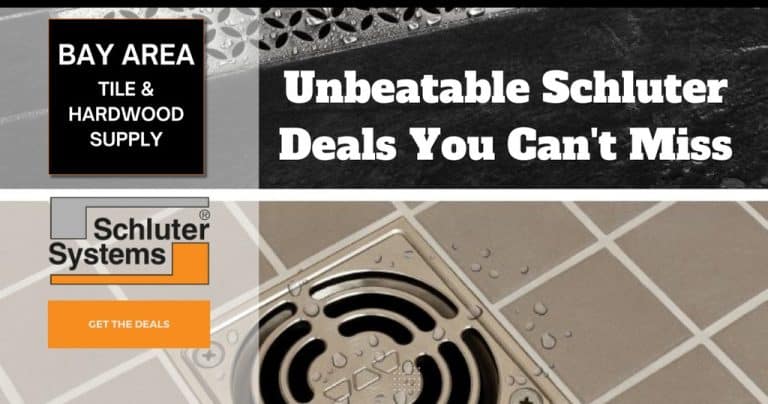 September's Top Sellers At Bay Area Tile And Hardwood: Unbeatable Schluter Deals You Can't Miss