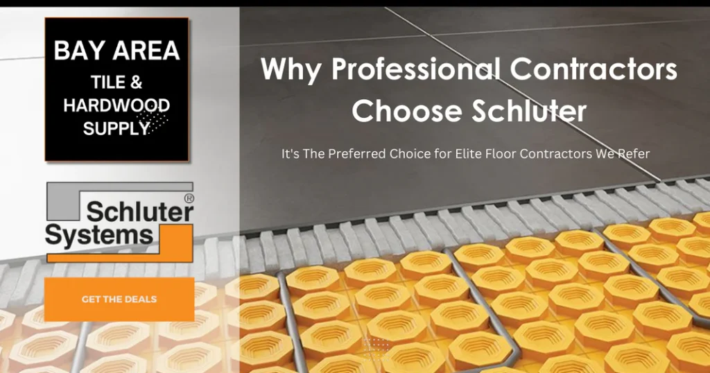 Why Professional Contractors Choose Schluter