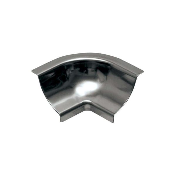 Schluter DILE-HKU Inside Corner 90-Way wit -7/16  (36 mm) Radius- Stainless Steel (V2)