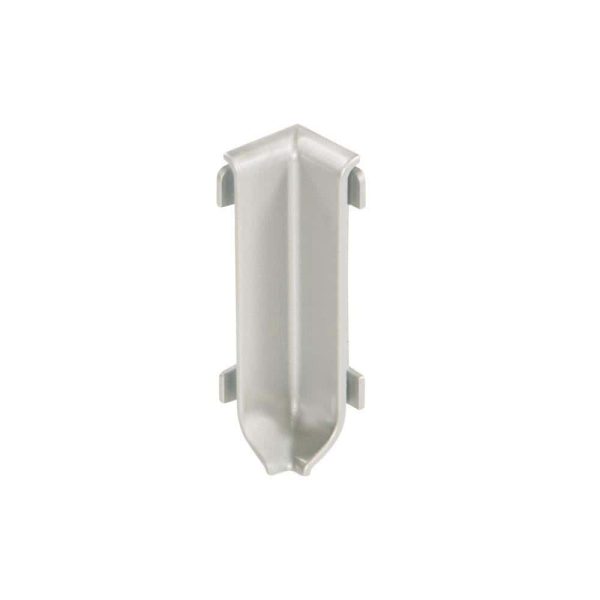 Schluter DESIGNBAS-SL Inside Corner 90- Aluminum Matte Whit -3/8  (60 mm)