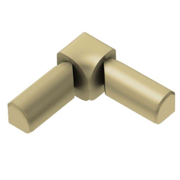 RONDE -LEG IN CORNER 5/16  ALUM SATIN BRASS