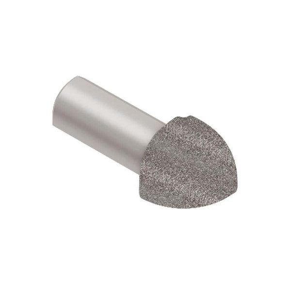 RONDEC OUT CORNER 1/2 Inch ALUM STONE GREY