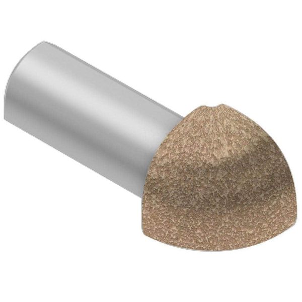 RONDEC OUT CORNER 1/2 Inch ALUM BEIGE