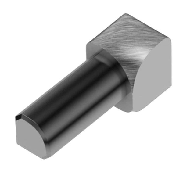 RONDEC IN CORNER 1/4  ALUM BRUSH CHROME