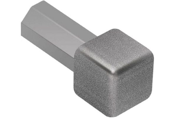 QUADEC IN/OUT CORNER 1/2 Inch ALUM PEWTER