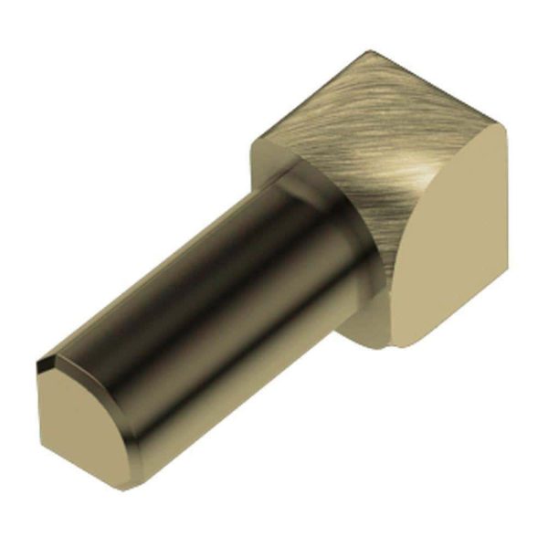 RONDEC IN CORNER 5/16  ALUM BRUSH BRASS