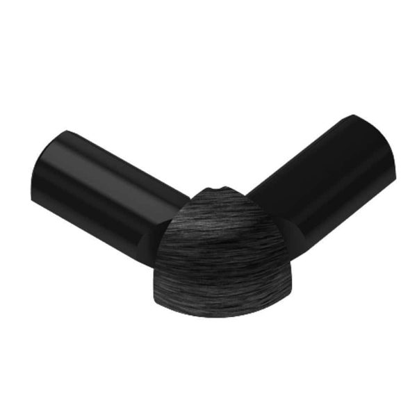 RONDE -LEG OUT CORNER 5/16  ALUM BRUSH BLACK