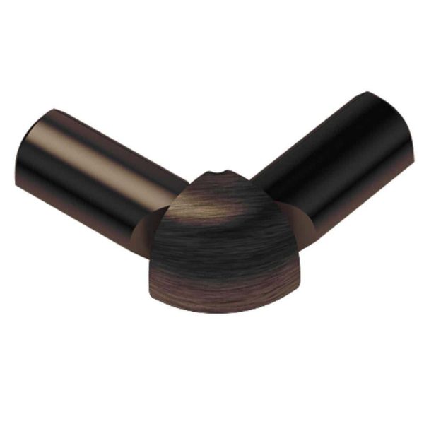 RONDE -LEG OUT CORNER 1/2 Inch ALUM ANTQ BRONZE