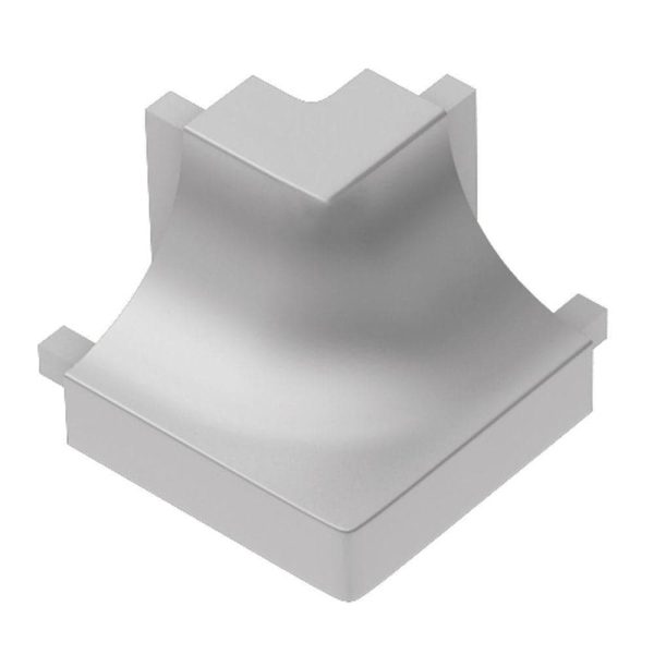 Schluter DILE-AHK Square Outside Corner 90 with 3/8  (10 mm) Radius- Aluminum Anodized Matte