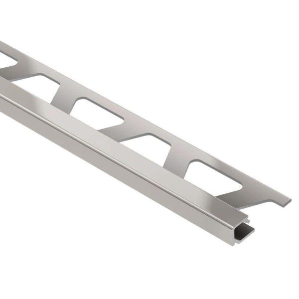 QUADEC SQUARE EDGE TRIM 1/2 Inch SAT NICKEL ALUM