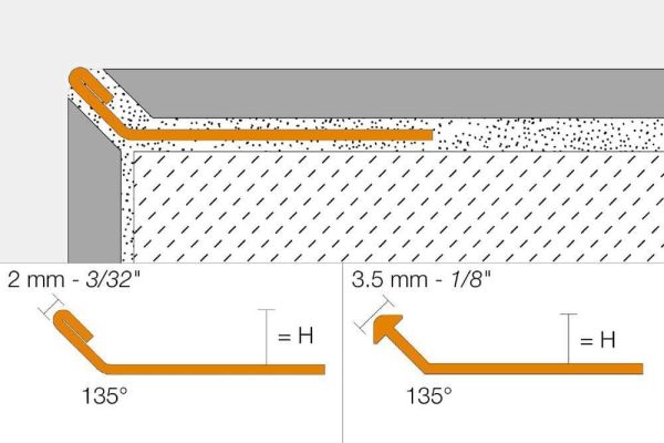 FINEC TRIM 1/2 Inch ALUM STONE GREY - Image 5