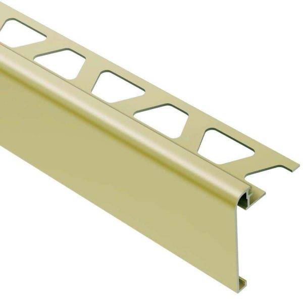 RONDE-STE-57 PROFILE 5/16  ALUM SATIN BRASS