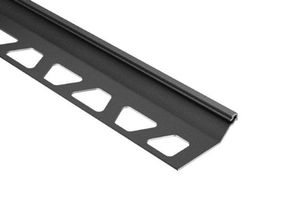 FINE-SQ TRIM 7/16  ALUM DARK ANTHRACITE