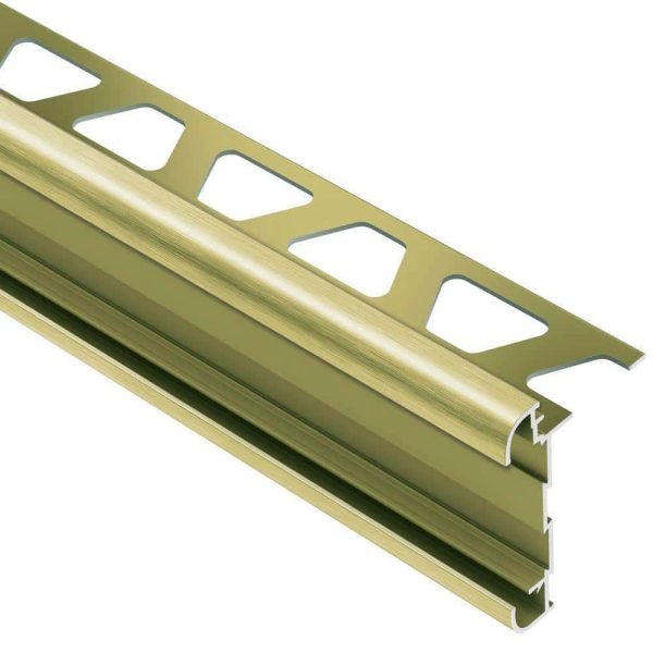 RONDE-CT COUNTER TRIM 5/16  ALUM BRUSH BRASS