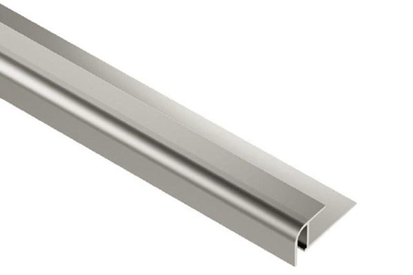 VINPR-RO BULLNOSE 3/8  ALUM BRUSH NICKEL