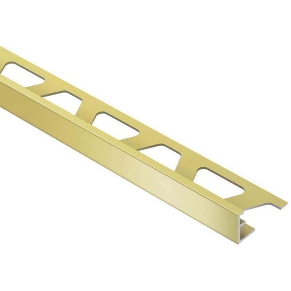 SCHIENE EDGE TRIM 3/8  ALUM SATIN BRASS