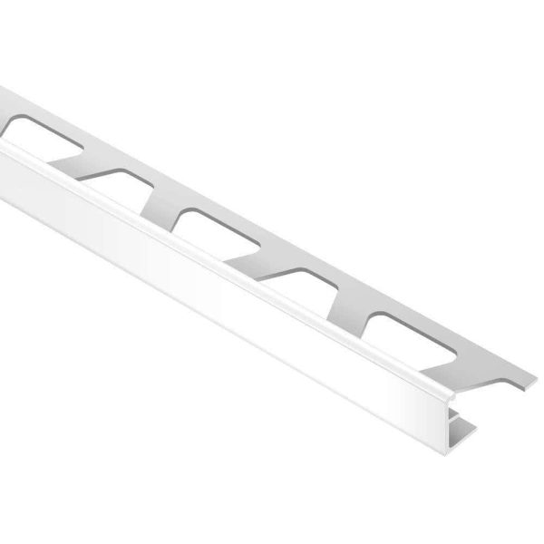 SCHIENE EDGE TRIM 1/2 Inch ALUM BRT WHT