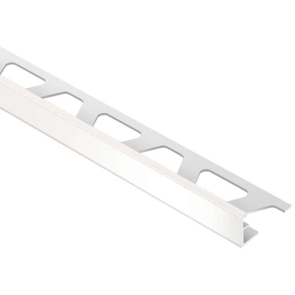 SCHIENE EDGE TRIM 1/2 Inch ALUM WHITE