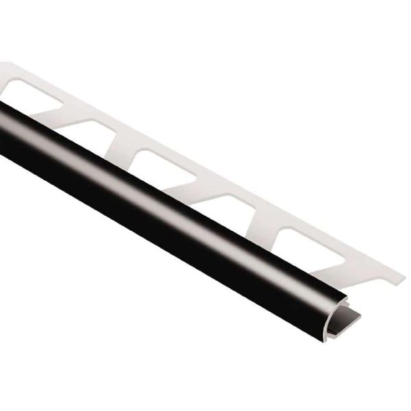 RONDEC BULLNOSE TRIM 5/16  ALUM BLACK