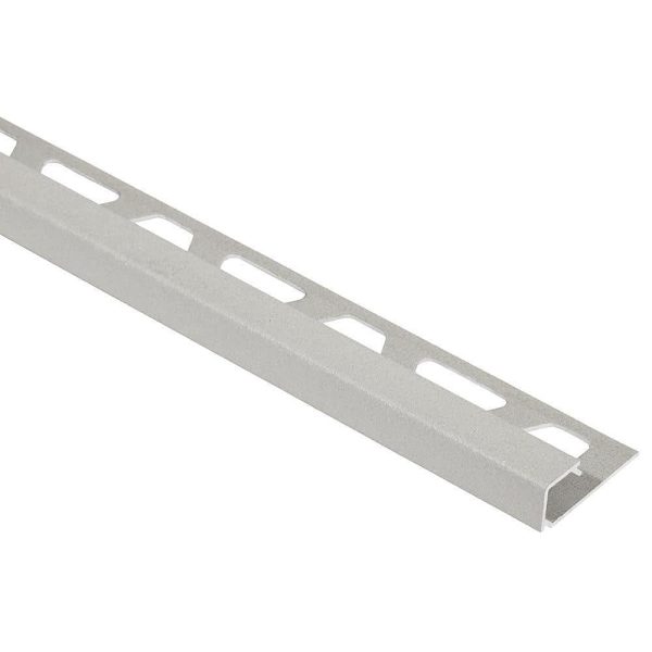 QUADEC SQUARE EDGE TRIM 3/8  ALUM GREIGE