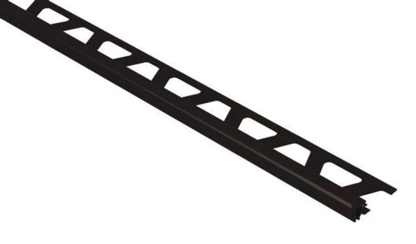 QUADEC SQUARE EDGE TRIM 3/8  PVC BLACK