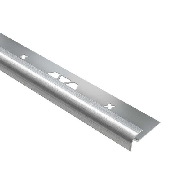 VINPR-RO BULLNOSE 3/16  ALUM BRUSH CHROME