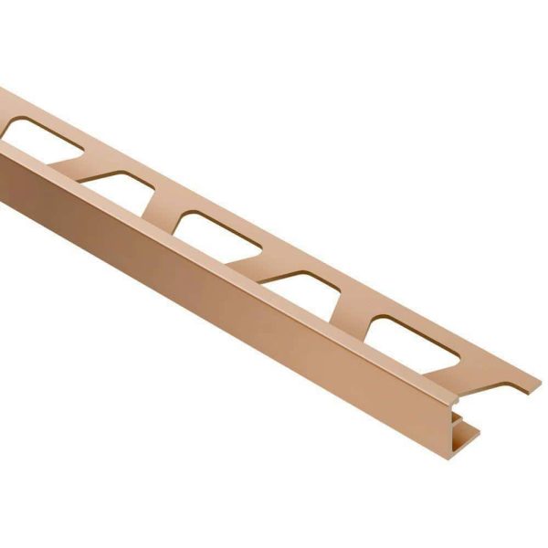 SCHIENE EDGE TRIM 3/8  ALUM SATIN COPPER