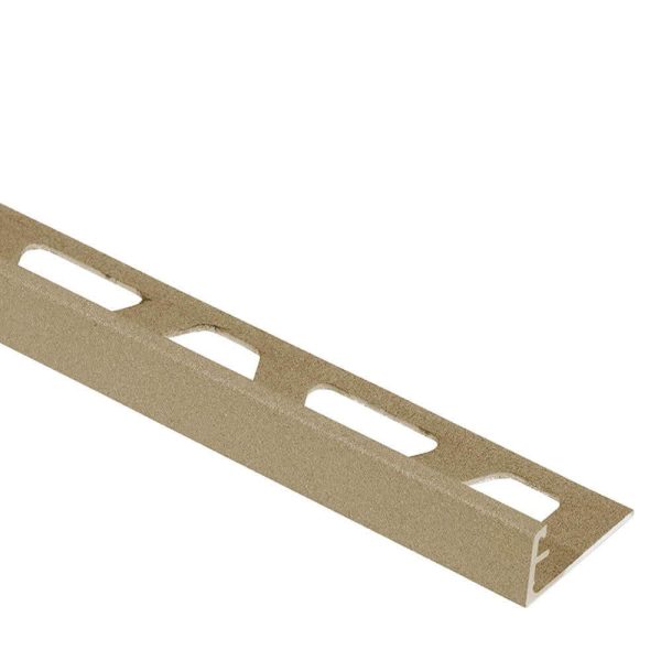 SCHIENE EDGE TRIM 3/8  ALUM BEIGE