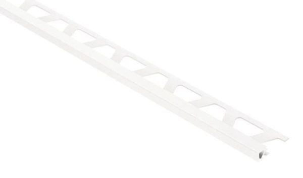 QUADEC SQUARE EDGE TRIM 5/16  PVC BRT WHT