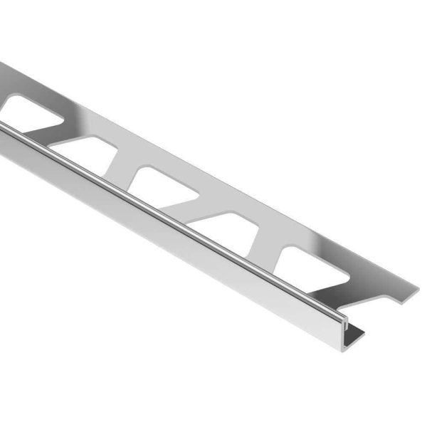 SCHIENE EDGE TRIM 1/2 Inch STN STEEL