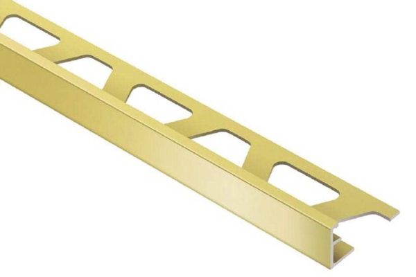 SCHIEN-RADIUS EDGE TRIM 1/2 Inch ALUM SATIN BRASS - Image 6