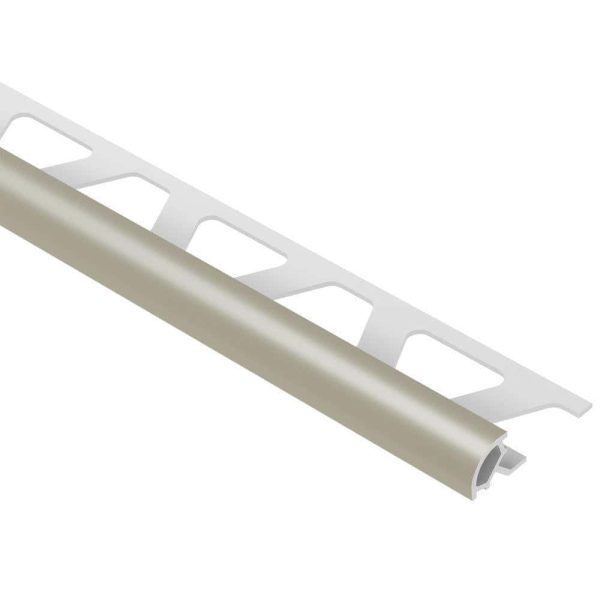 RONDEC BULLNOSE TRIM 3/8  PVC GREY