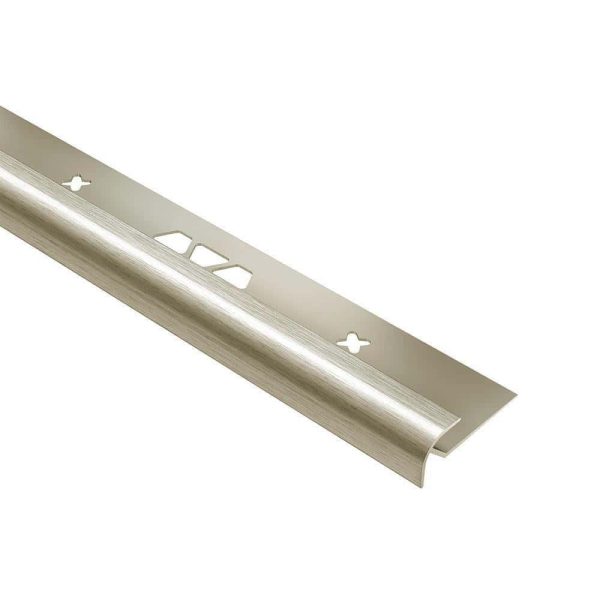 VINPR-RO BULLNOSE 3/16  ALUM BRUSH NICKEL