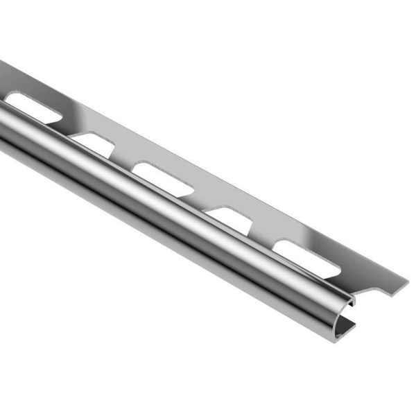 RONDEC BULLNOSE TRIM 3/8  STN STEEL