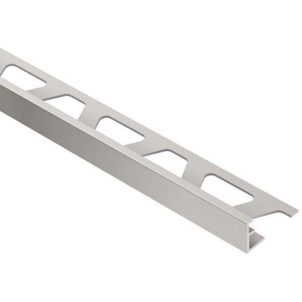 SCHIENE EDGE TRIM 1/4  ALUM SATIN NICKEL